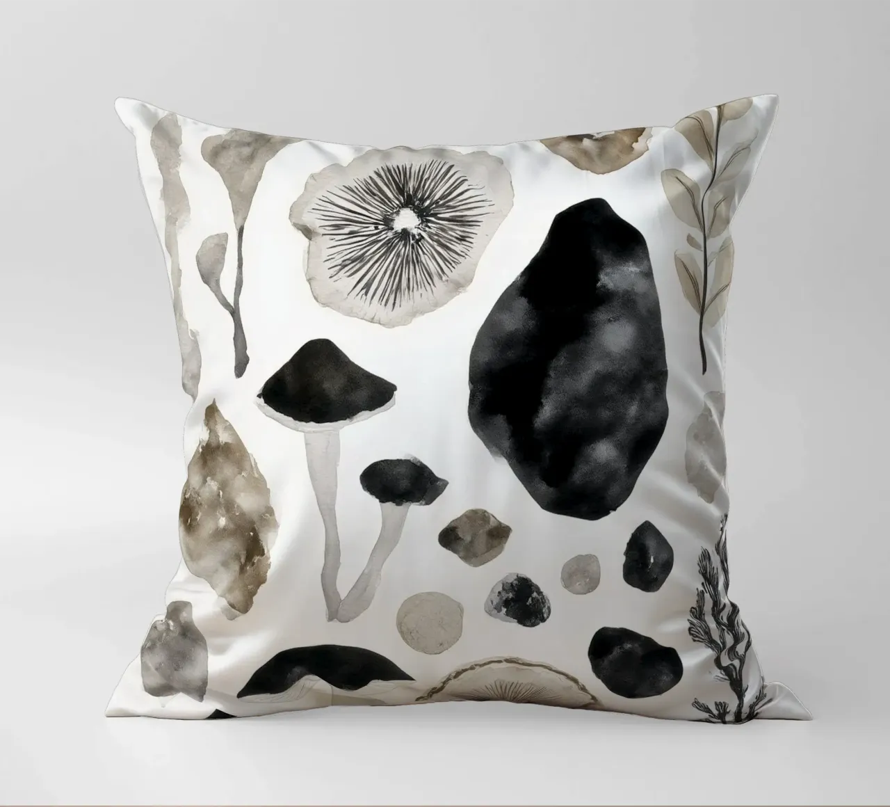 Minerali e miceli 2 cuscino da Louise Wilder Studio