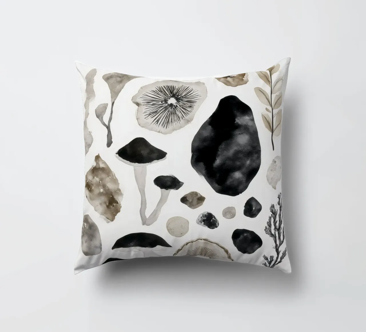 Minerali e miceli 2 cuscino da Louise Wilder Studio