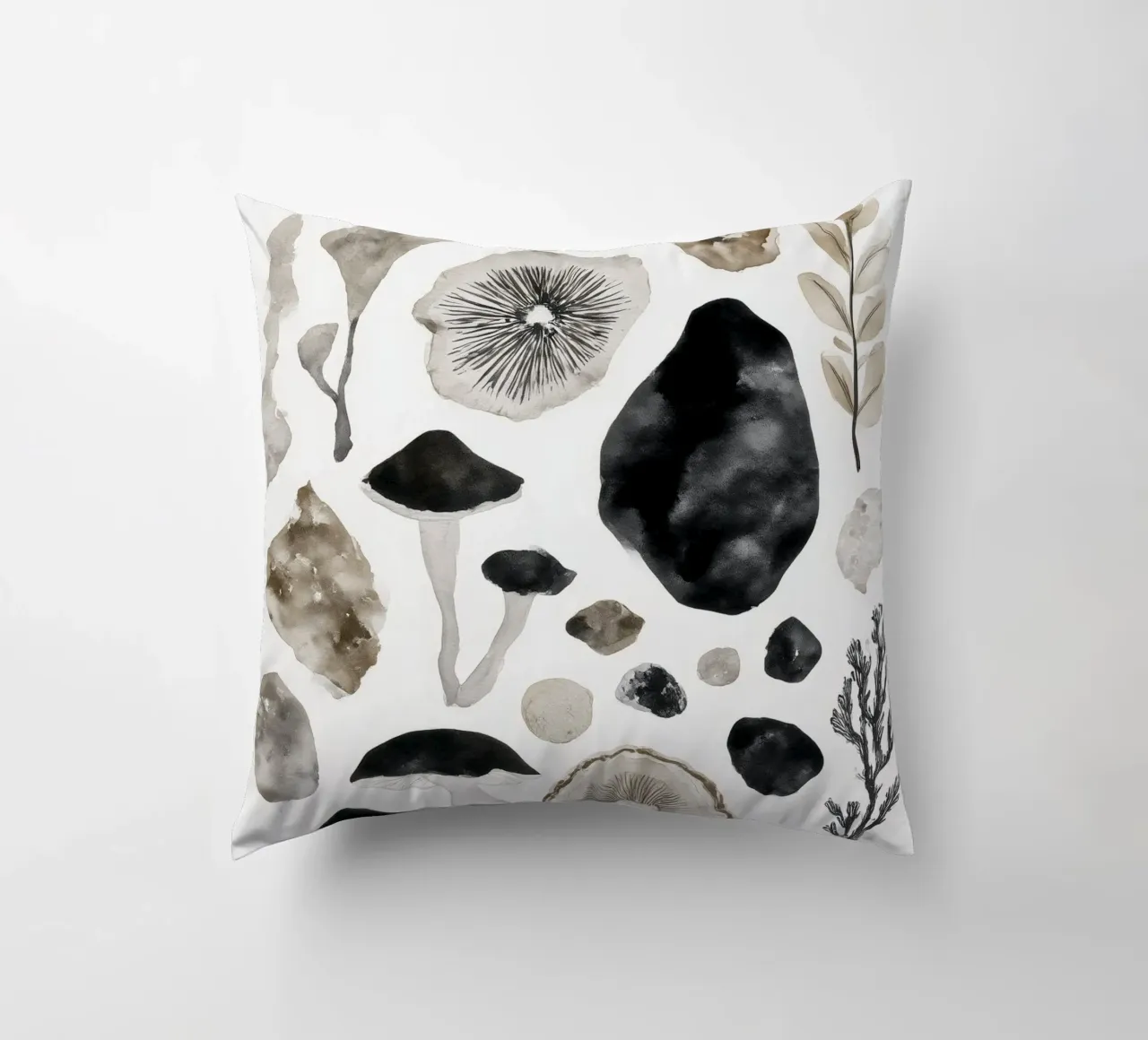Minerali e miceli 2 cuscino da Louise Wilder Studio