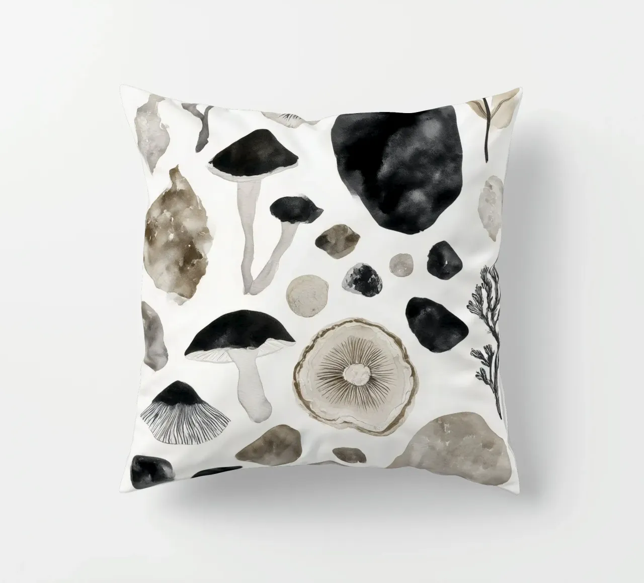 Minerali e miceli 2 cuscino da Louise Wilder Studio