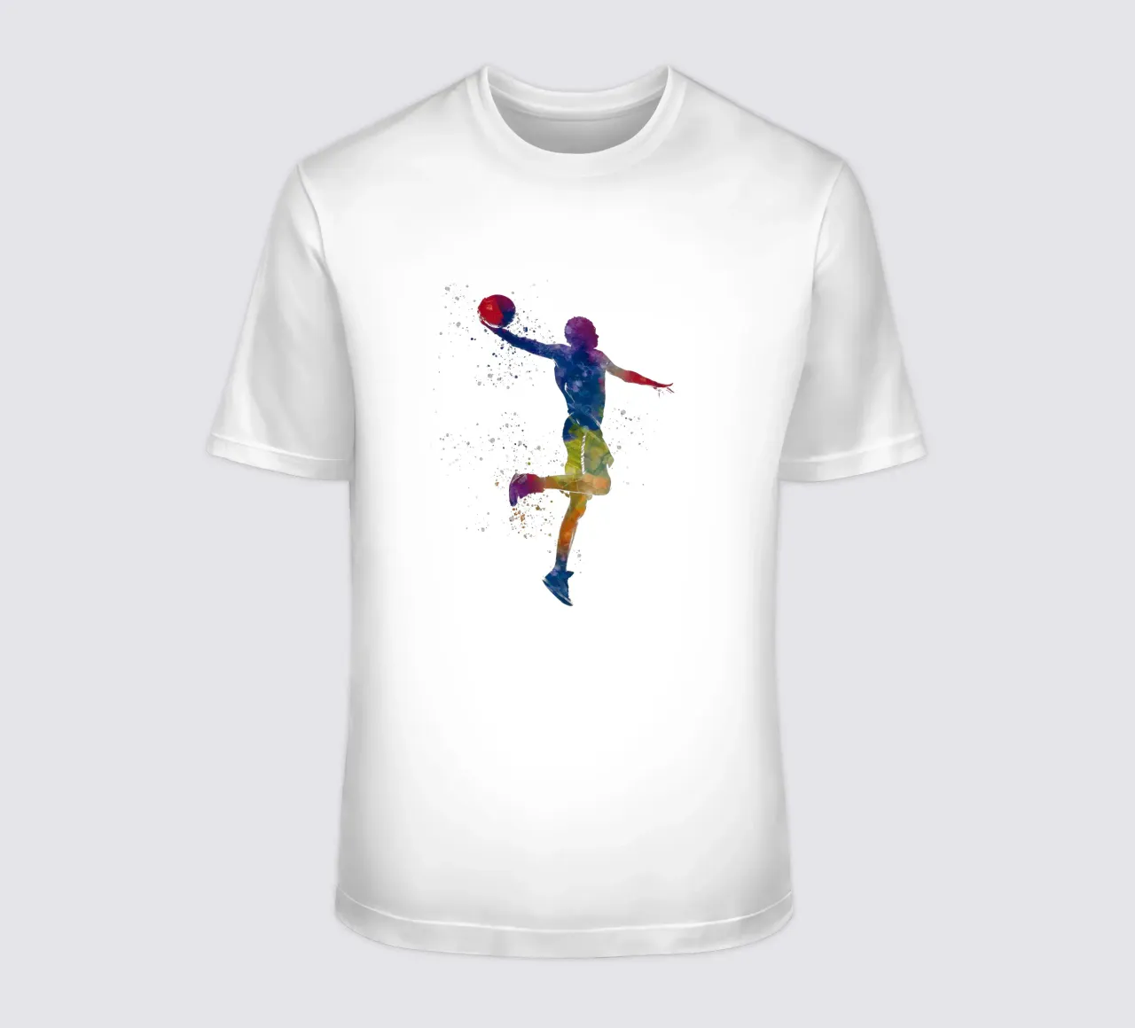 Atleta corridore in acquerello t-shirt da ⚽ Sports Pulse