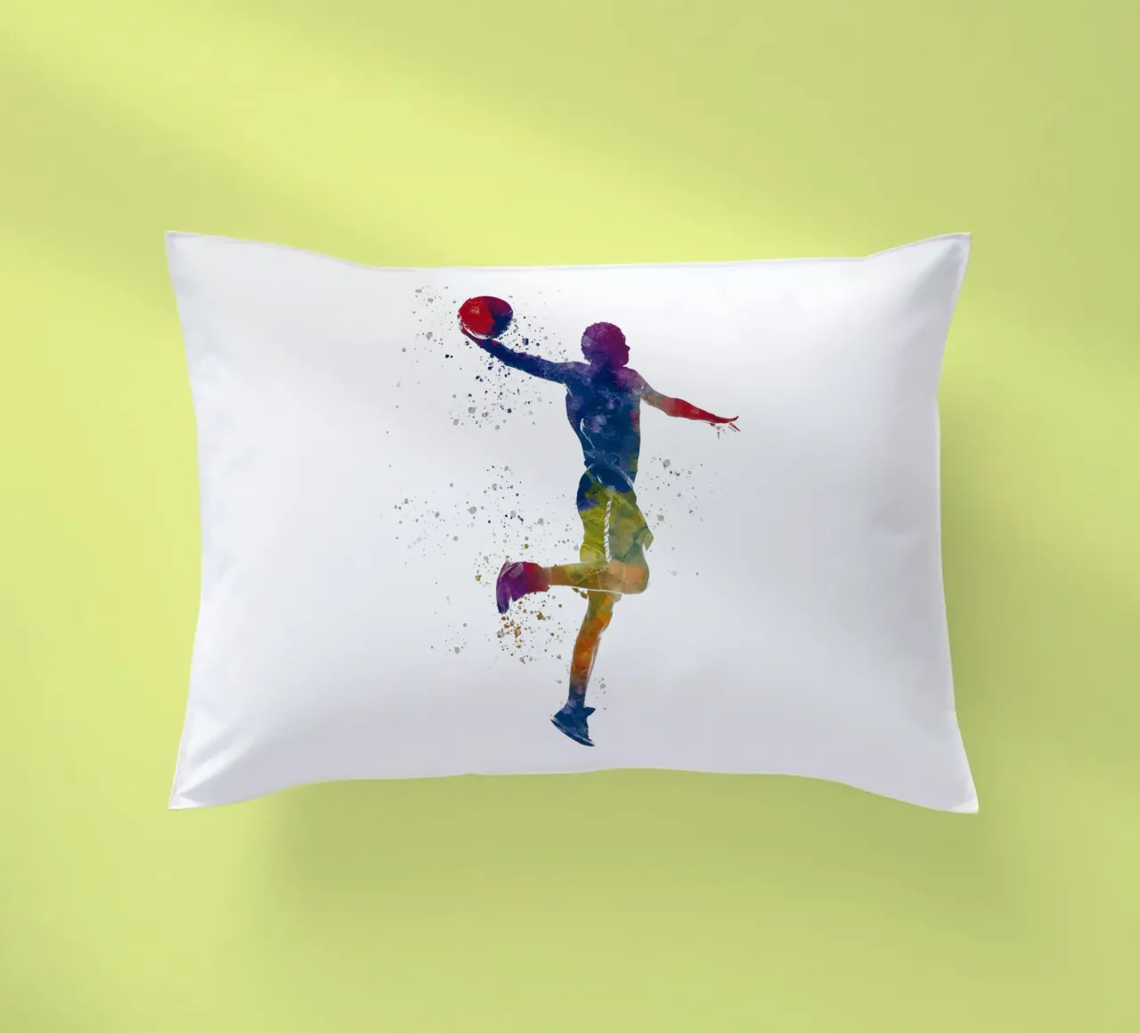 Atleta corridore in acquerello cuscino da ⚽ Sports Pulse