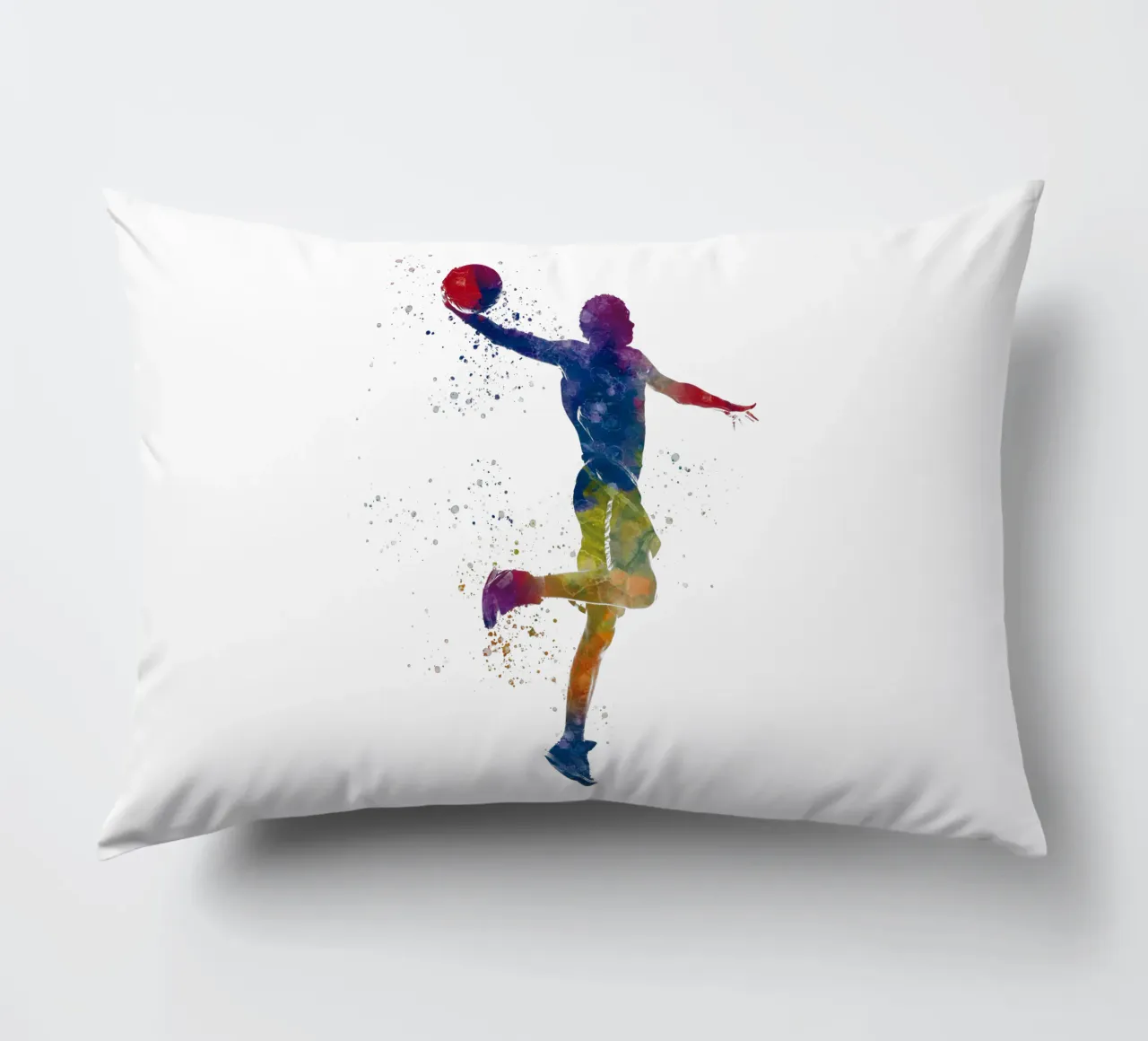 Atleta corridore in acquerello cuscino da ⚽ Sports Pulse