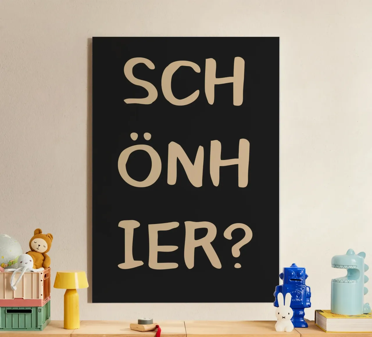 Schön hier? plexiglass da Attaboy Dsgn
