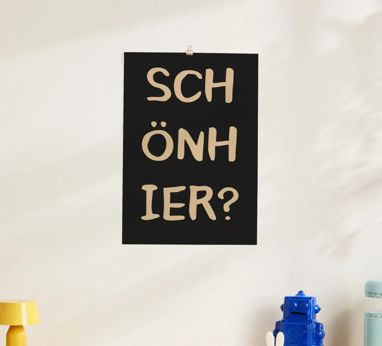 Schön hier? carta hahnemühle da Attaboy Dsgn