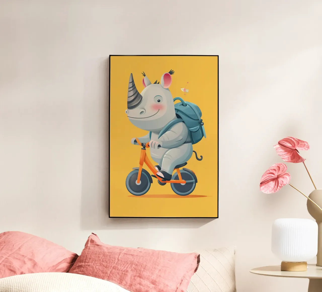 The Adventurous Rhino plexiglass da wonderfolk