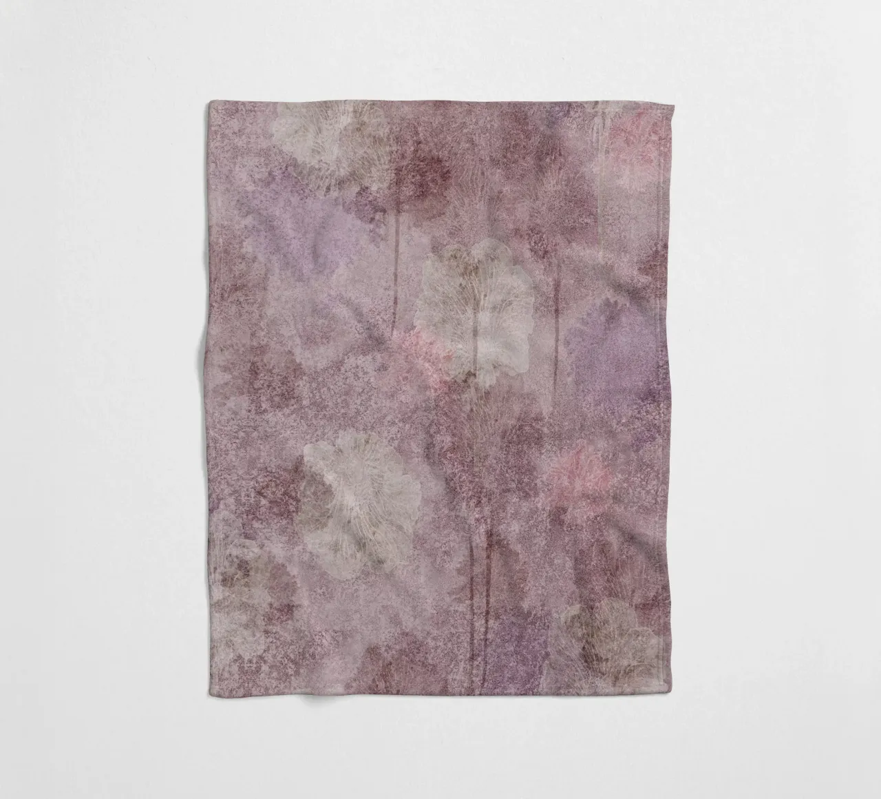 floreal fleece blanket by Giulio Iurissevich
