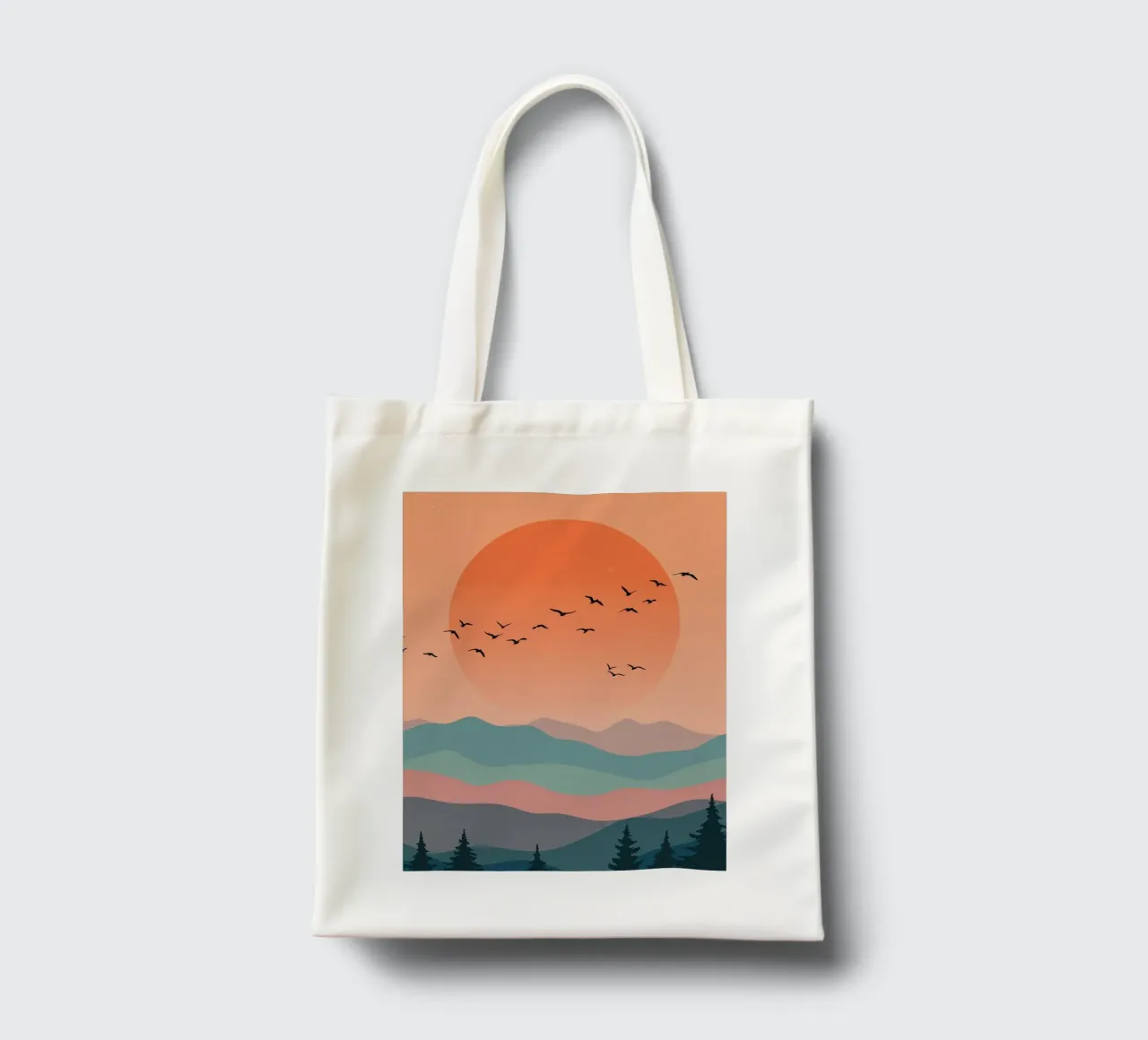 The Horizon Of August borsa in juta da Sentinal