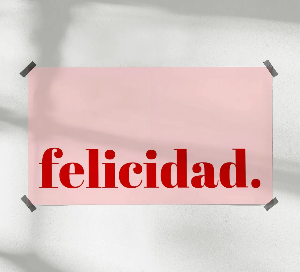 Felicidad Poster - Glück in der spanischen Kunst Poster von homdeco