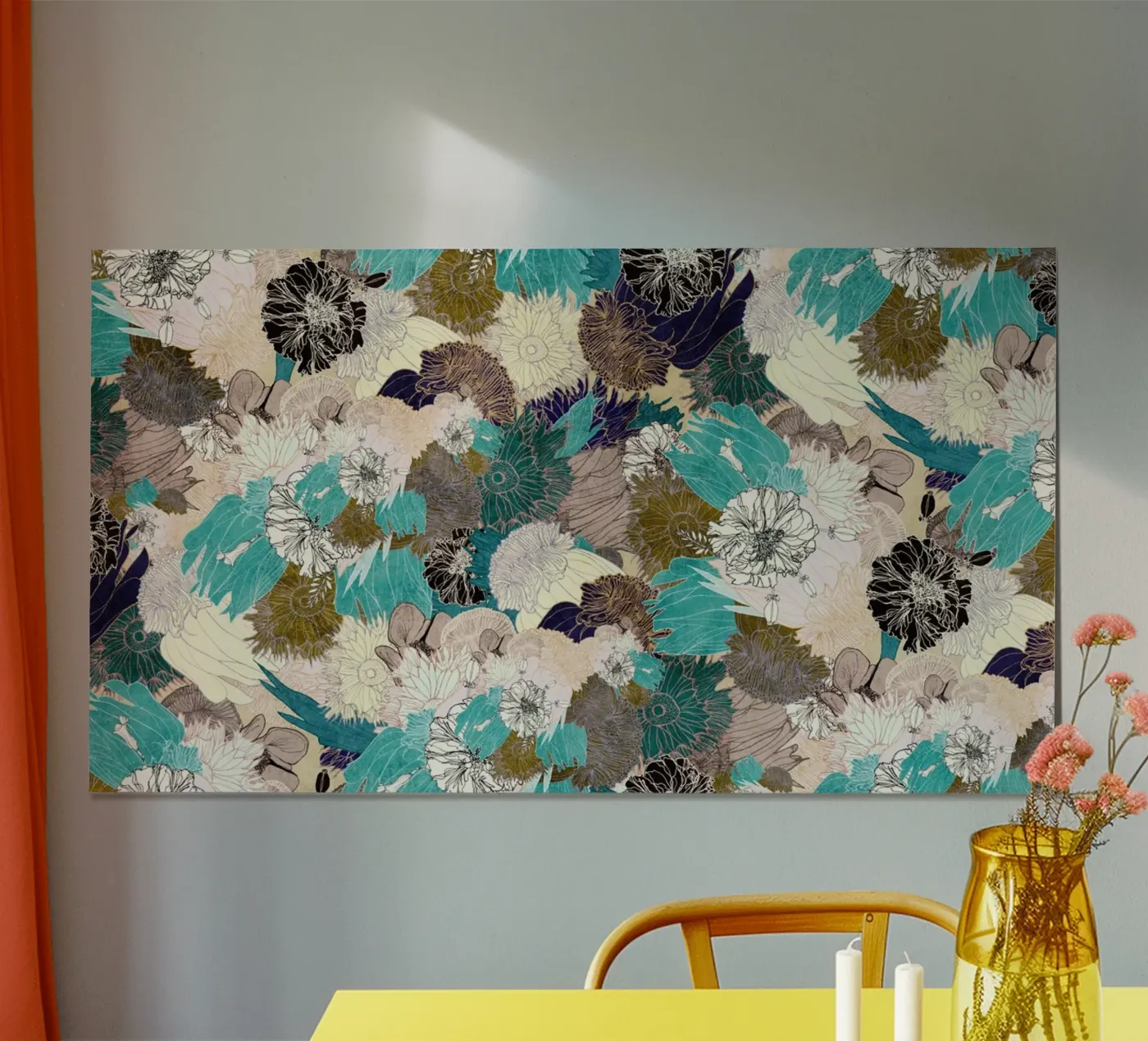 chine bloom poster da Giulio Iurissevich