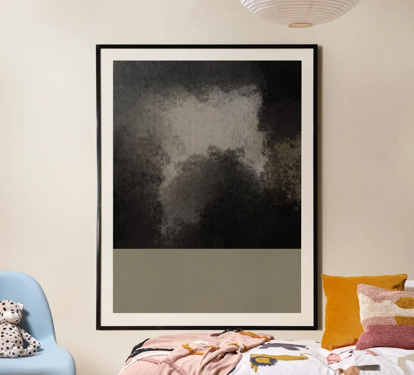 Mountains poster van Shatha Al Dafai