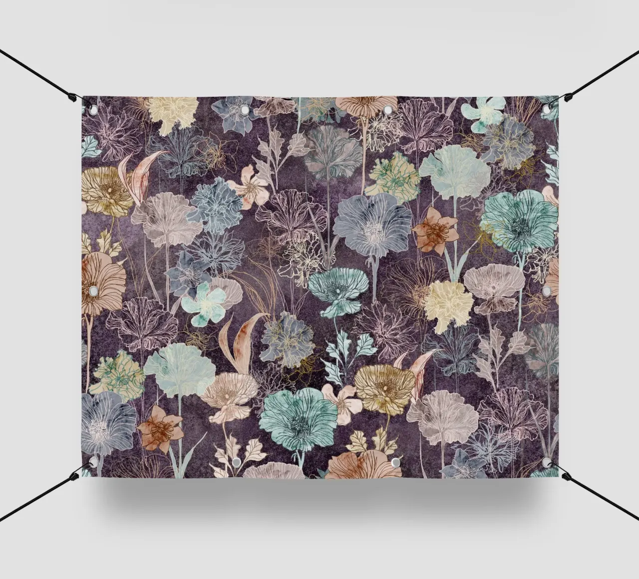autumn flow telo in pvc da Giulio Iurissevich