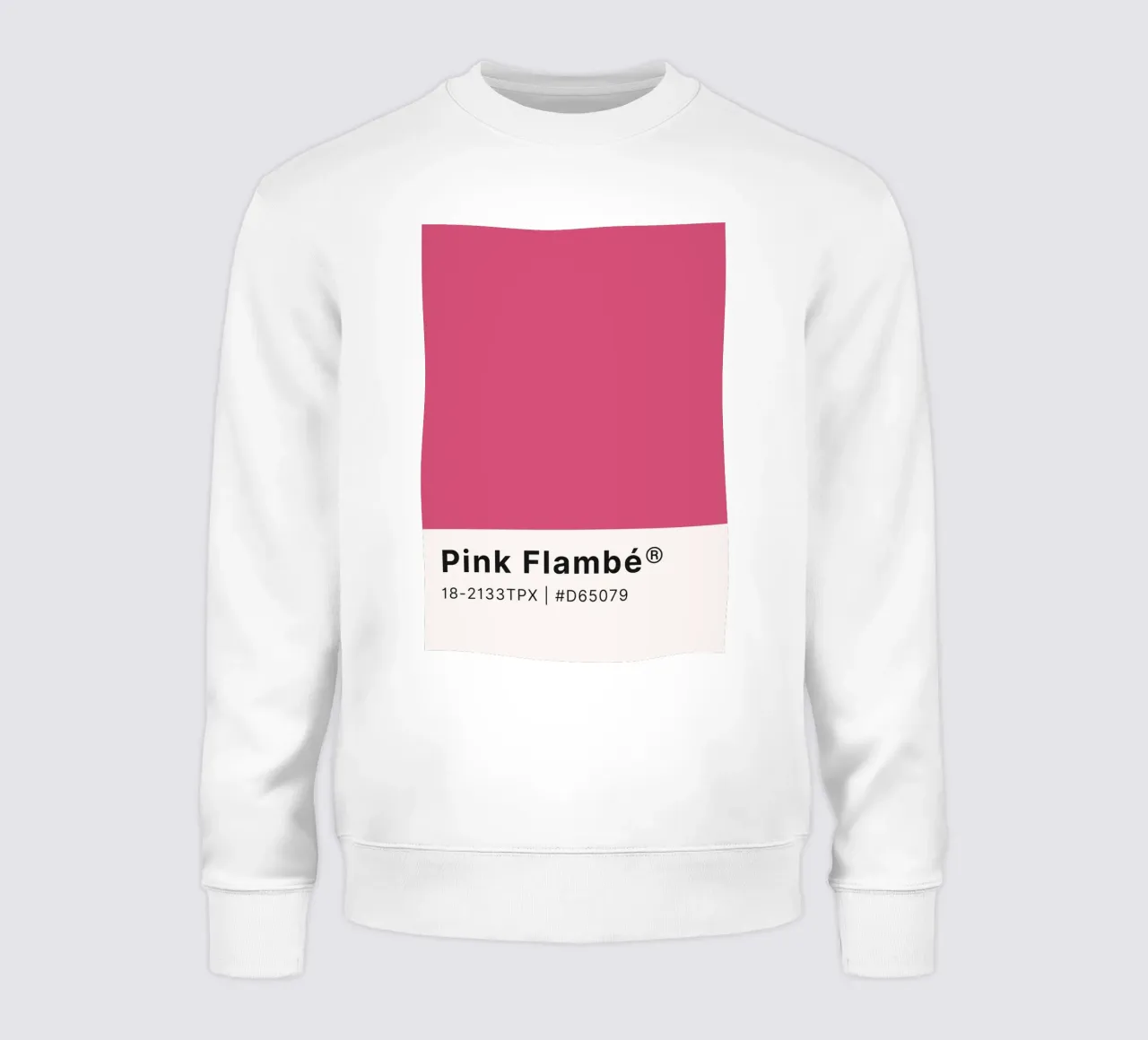 Pantone Pink Flambé - Color Block Wall Art sudadera de homdeco