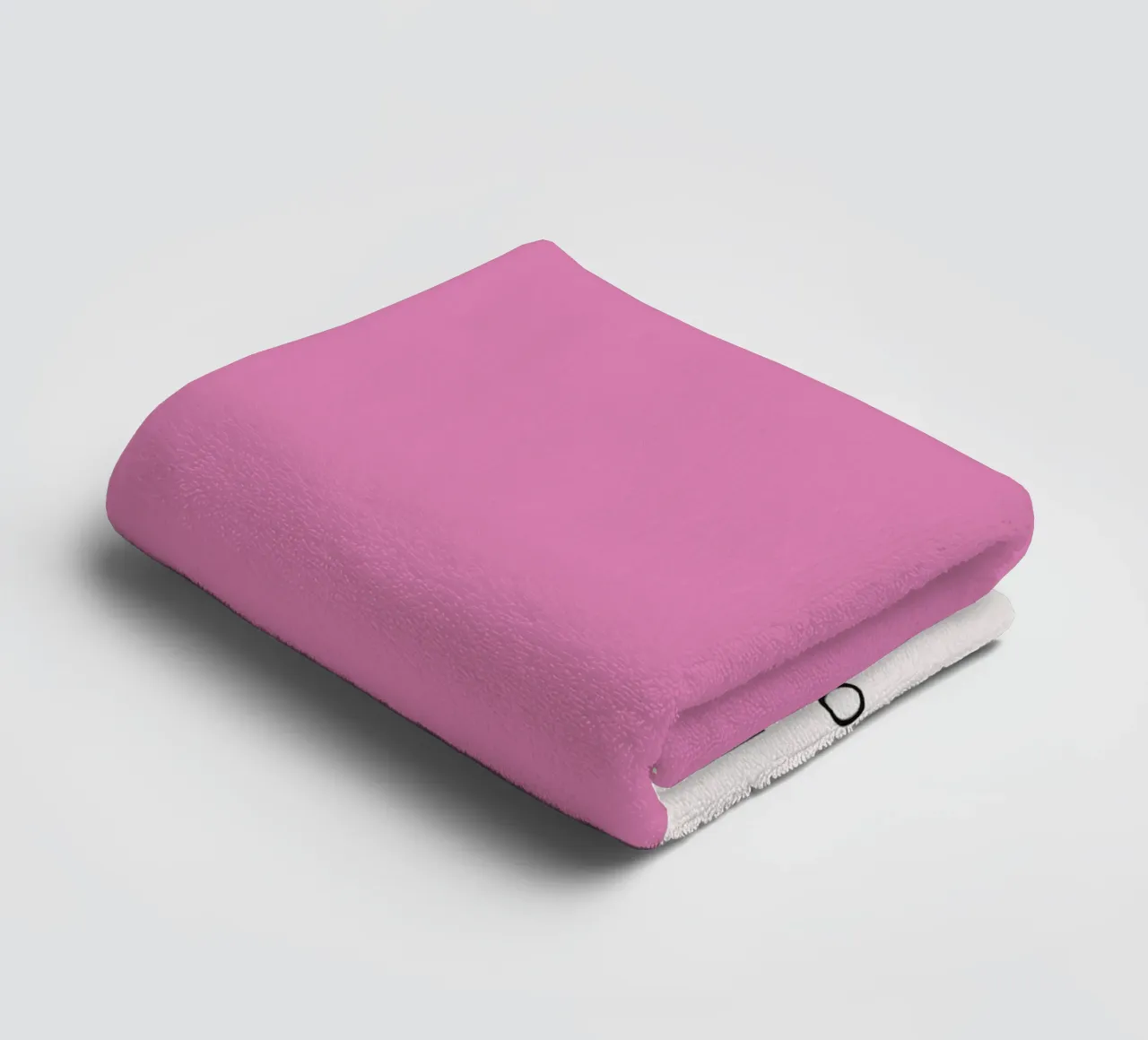 Pantone Fuchsia Pink - Color Block Wall Art towel by homdeco