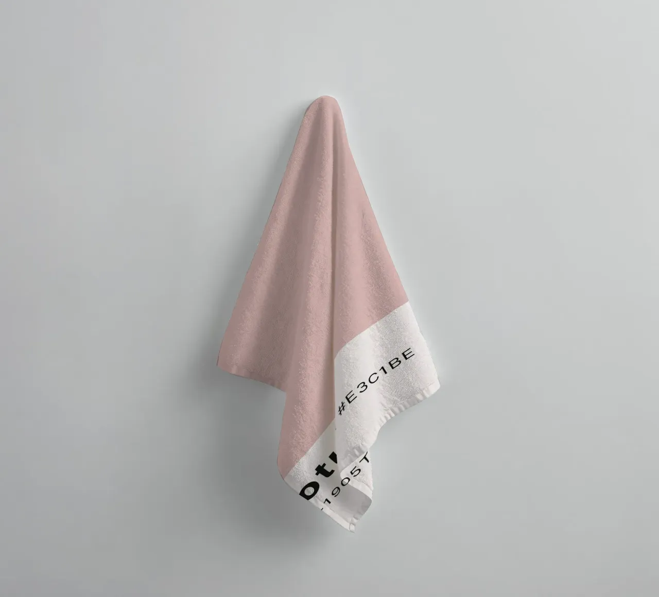 Pantone Lotus - Minimalist Color Block Art towel by homdeco