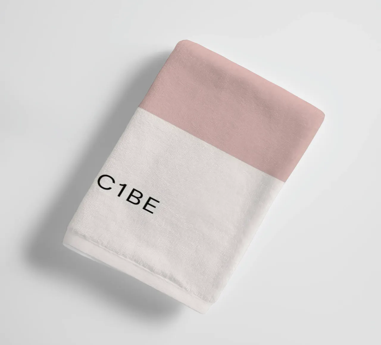 Pantone Lotus - Minimalist Color Block Art towel by homdeco