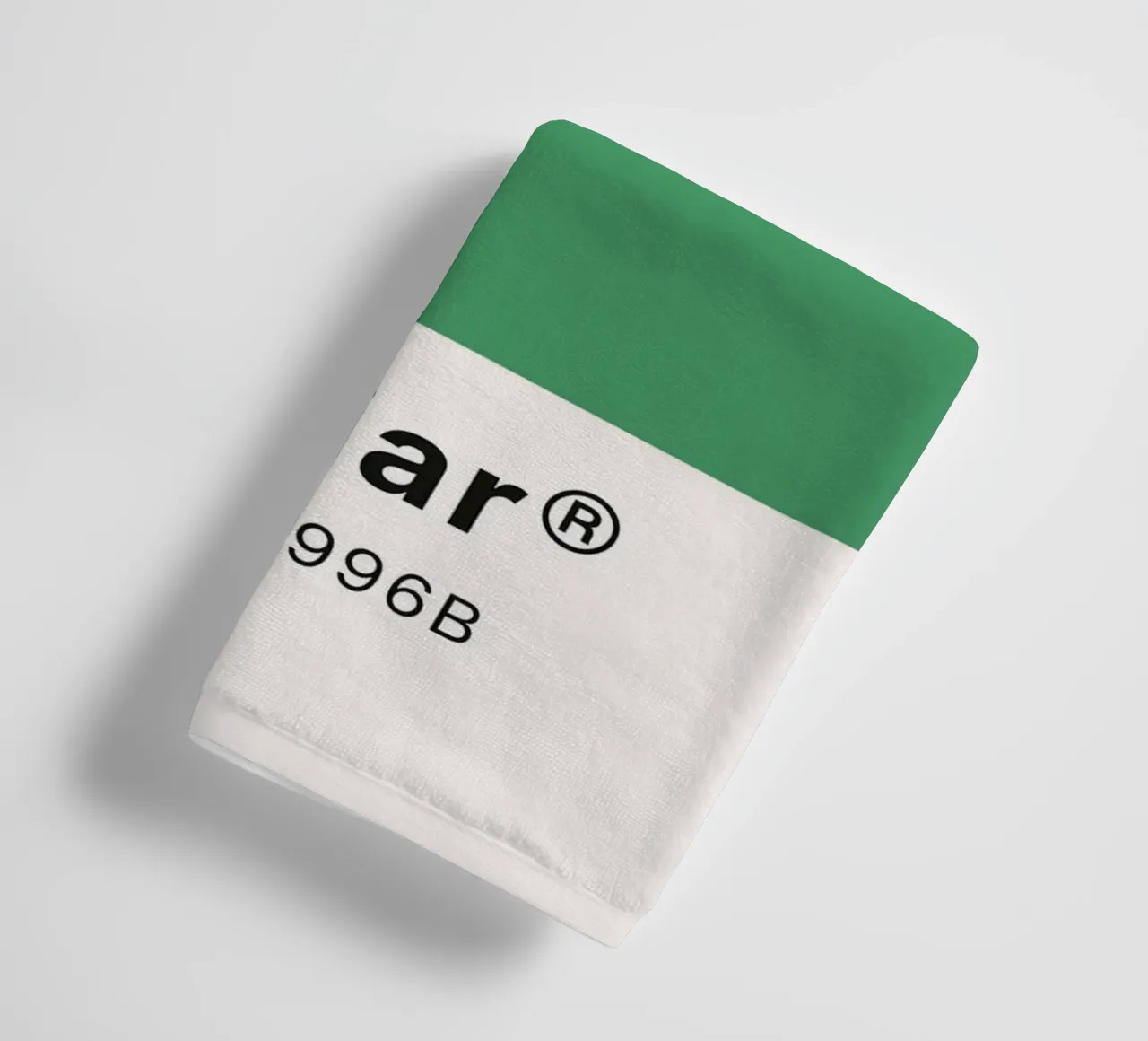 Pantone Greenbriar - Minimalist Color Block Art towel by homdeco