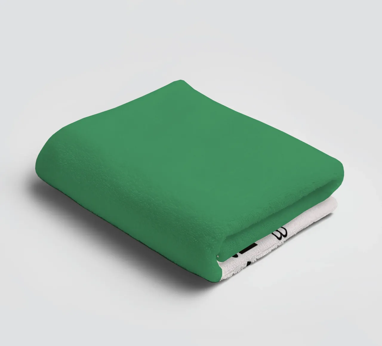Pantone Greenbriar - Minimalist Color Block Art towel by homdeco