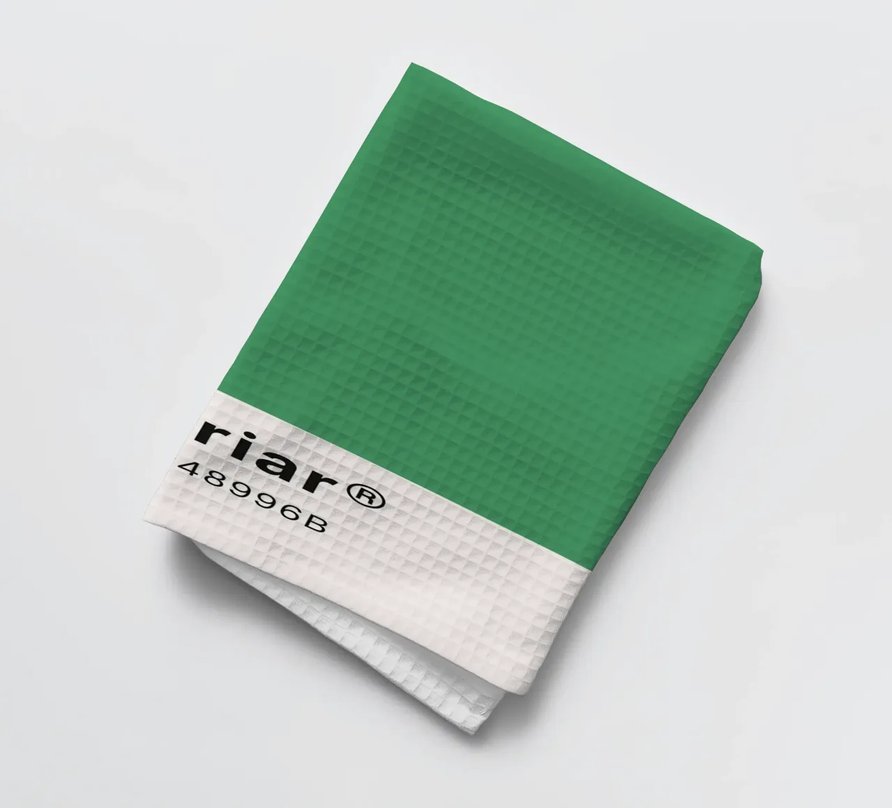 Pantone Greenbriar - Minimalist Color Block Art (en anglais) torchon de homdeco