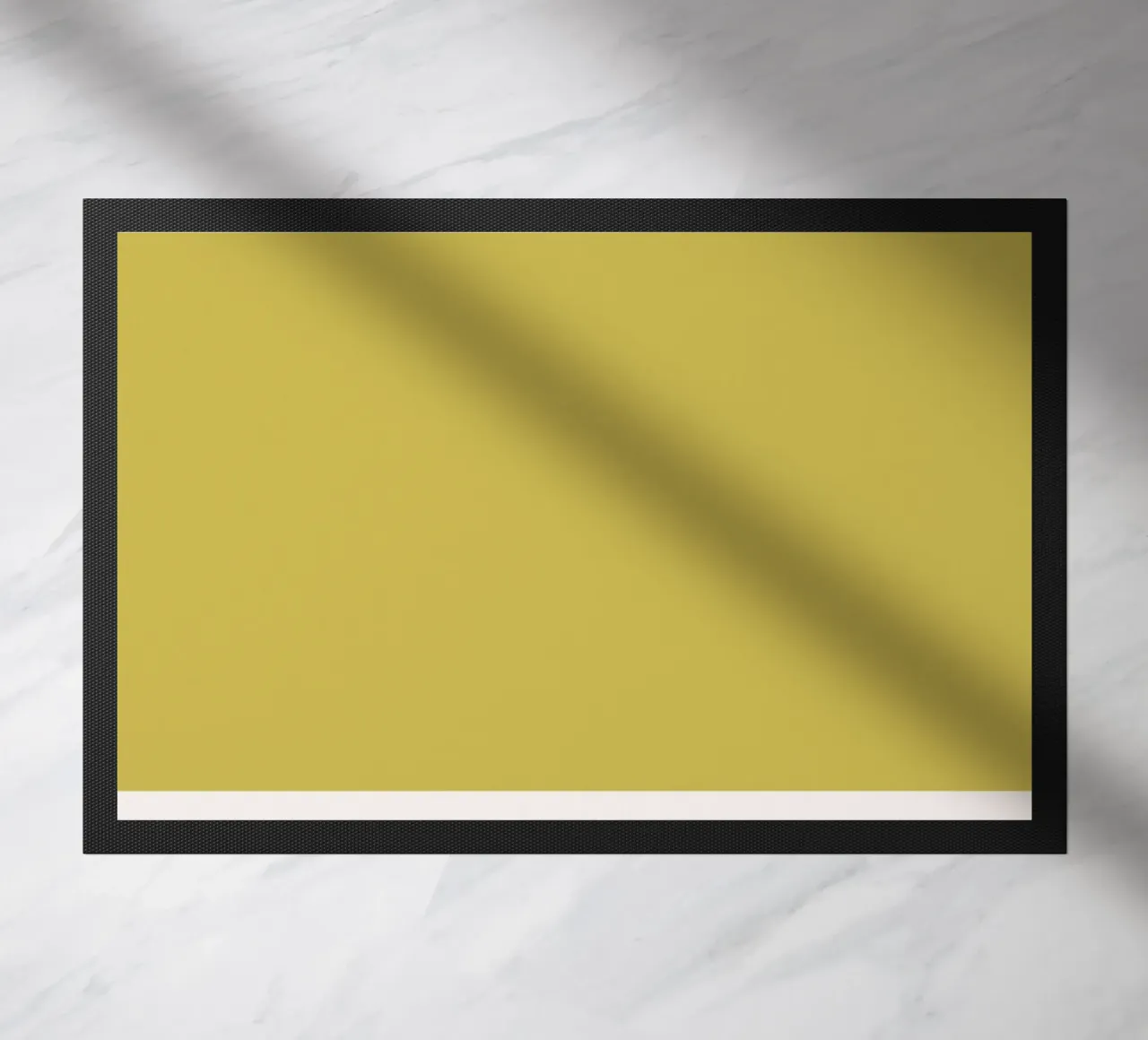 Pantone Celery - Minimalist Color Block Art doormat by homdeco