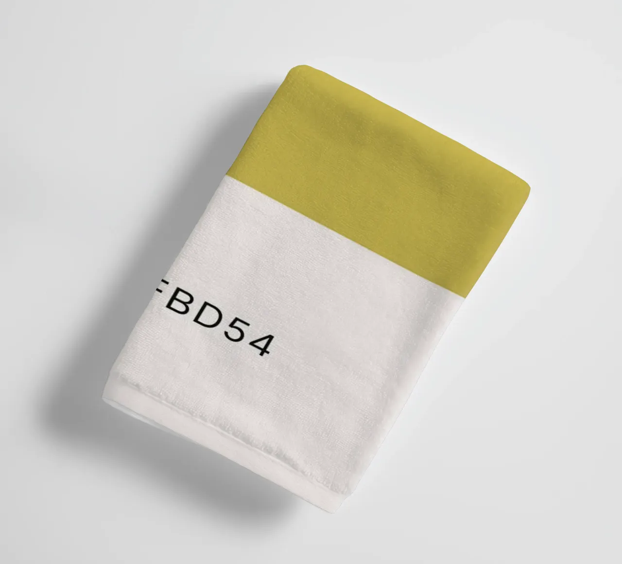 Pantone Celery - Minimalist Color Block Art towel by homdeco