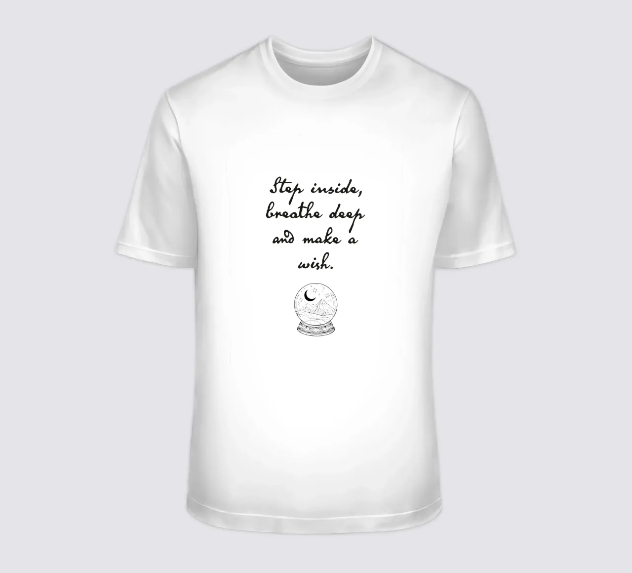 Step inside, breathe deep and make a wish. T-Shirt von Fraysein Design