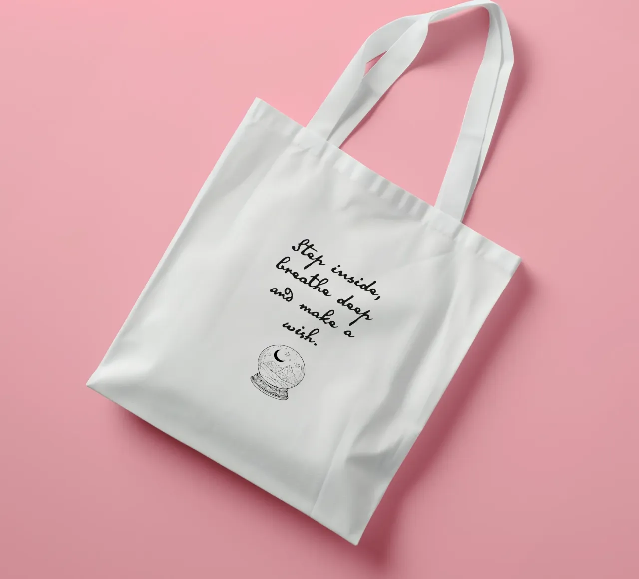 Step inside, breathe deep and make a wish. borsa in juta da Fraysein Design