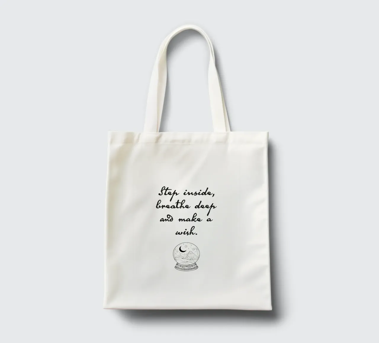Step inside, breathe deep and make a wish. borsa in juta da Fraysein Design