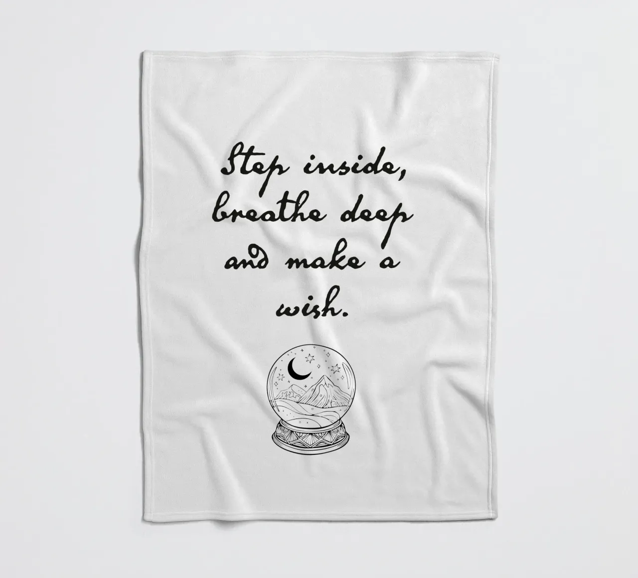 Step inside, breathe deep and make a wish. coperta in pile da Fraysein Design