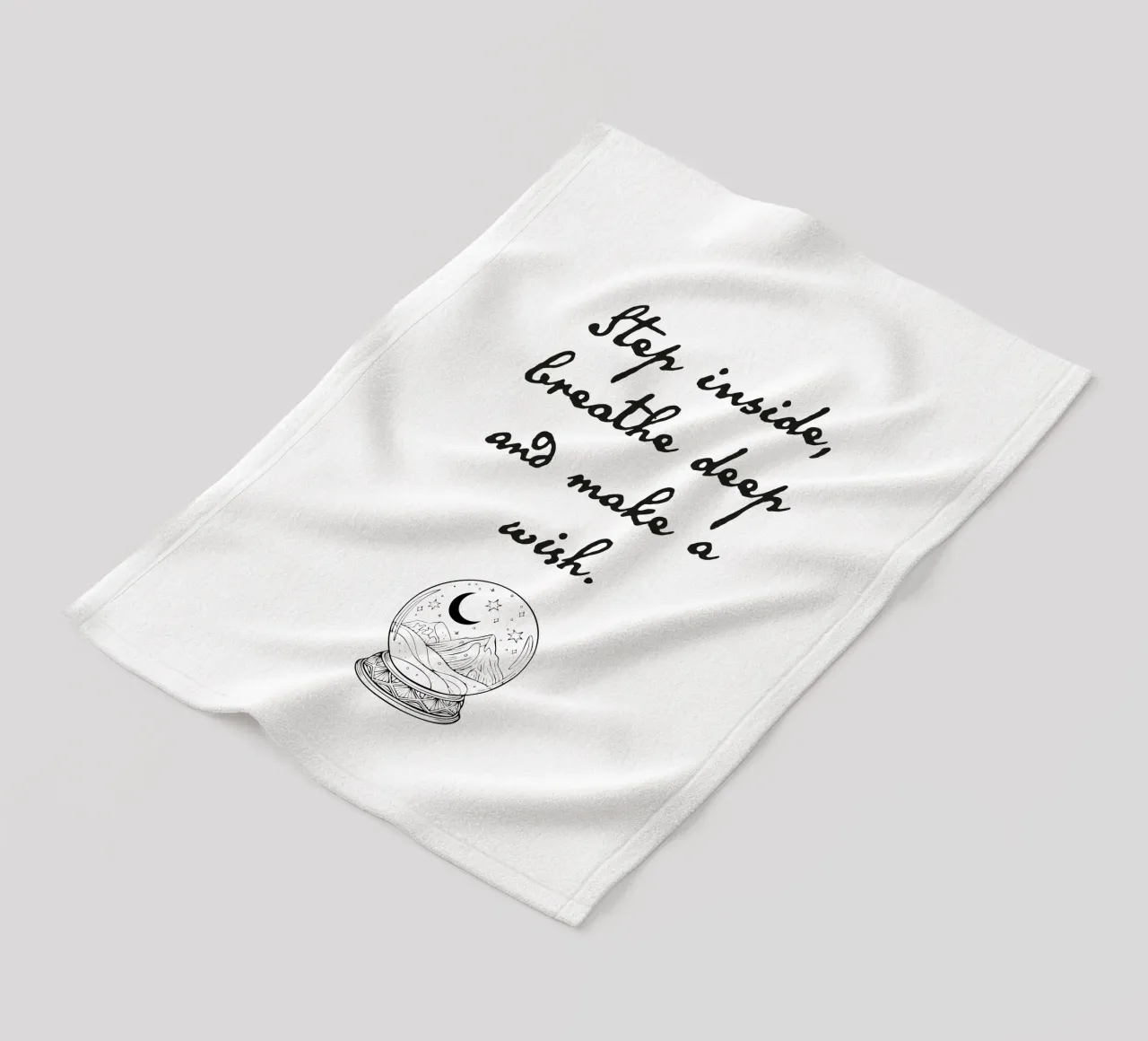 Step inside, breathe deep and make a wish. coperta in pile da Fraysein Design