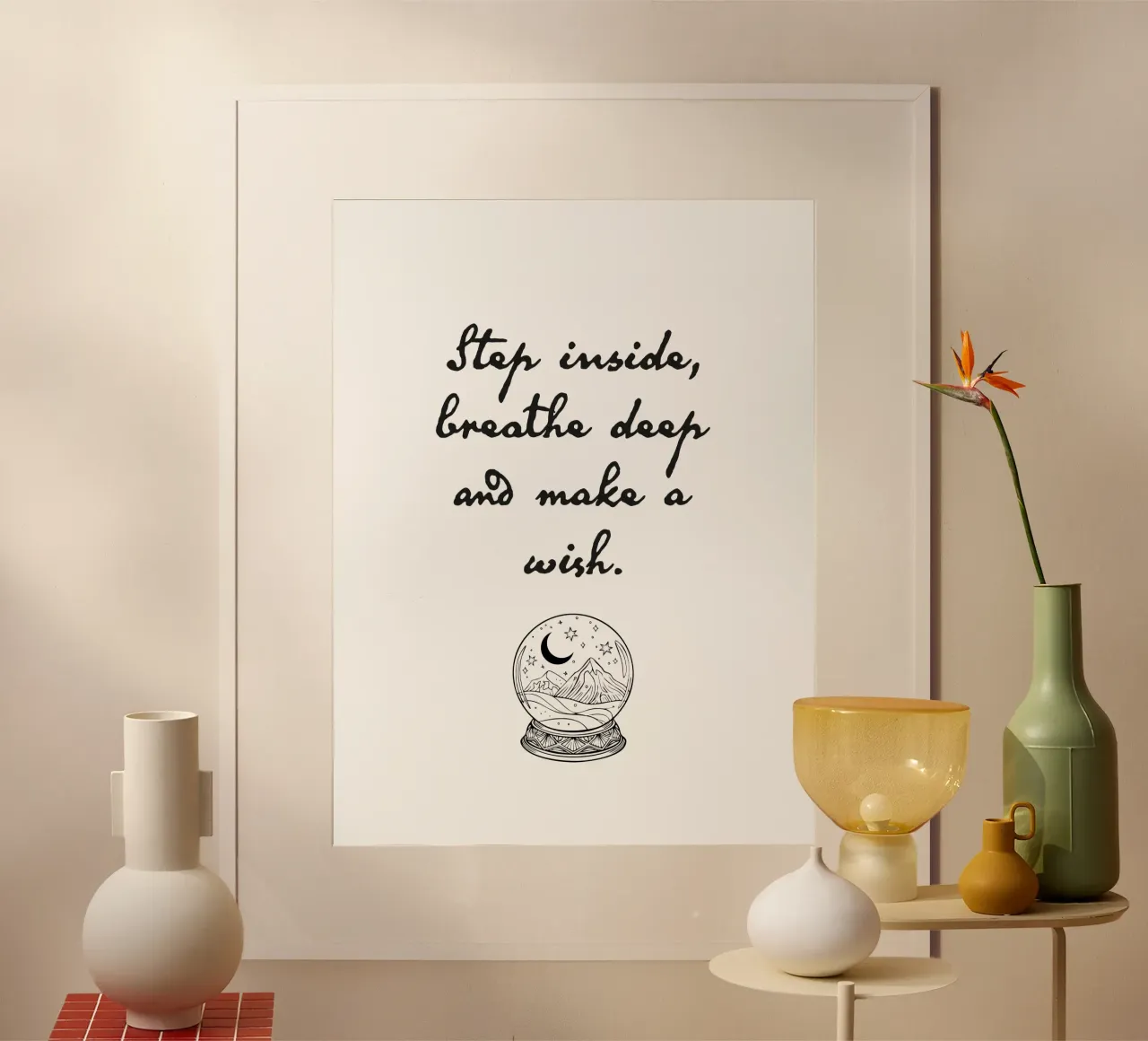 Step inside, breathe deep and make a wish. carta hahnemühle da Fraysein Design