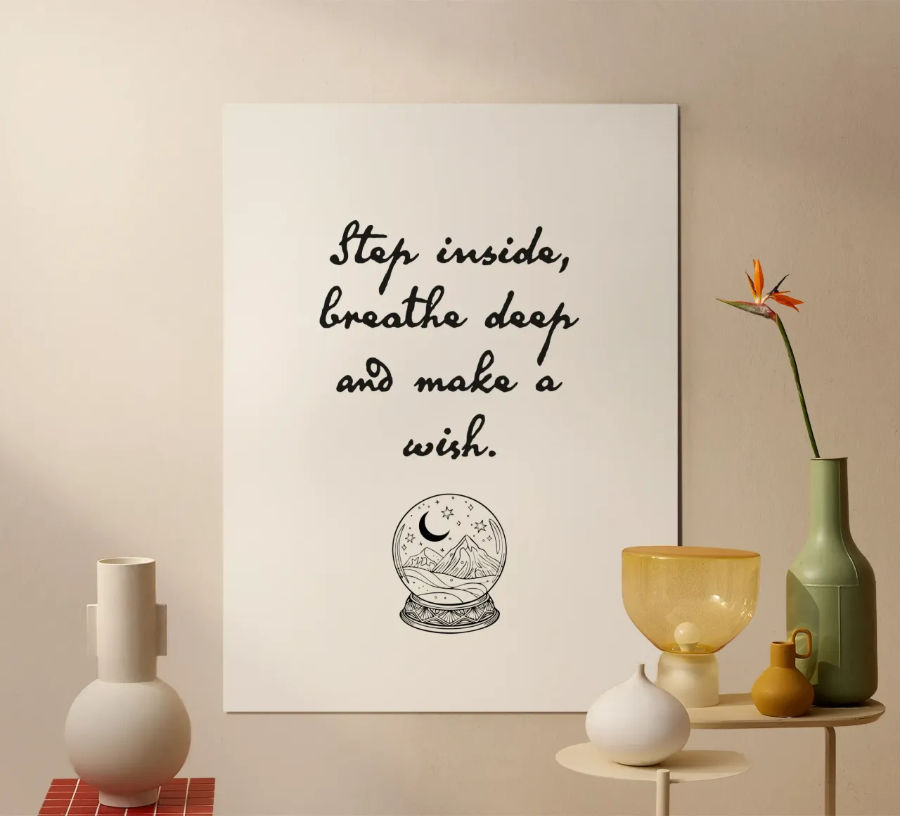 Step inside, breathe deep and make a wish. carta hahnemühle da Fraysein Design