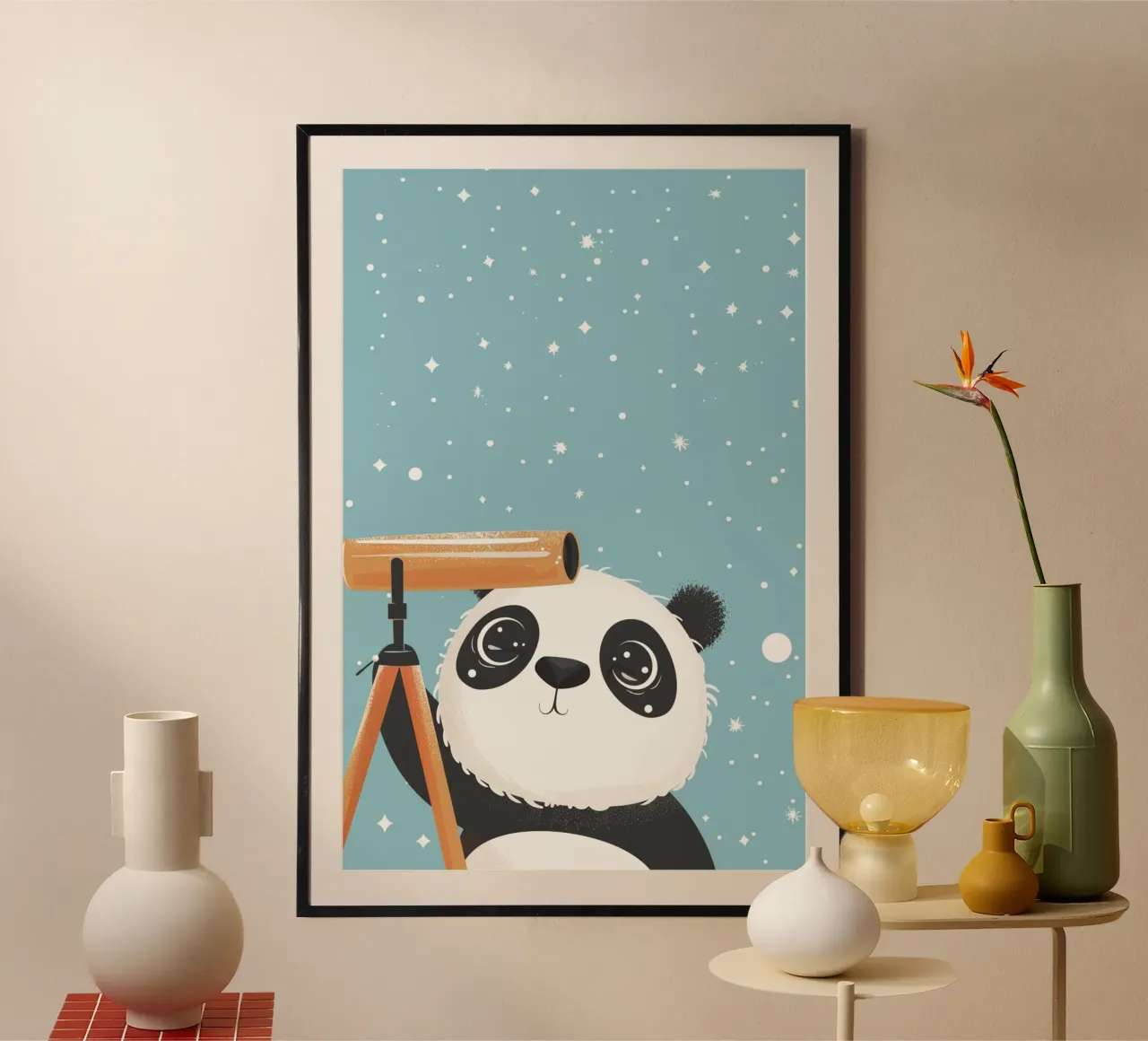 Stargazing Adventure poster da wonderfolk
