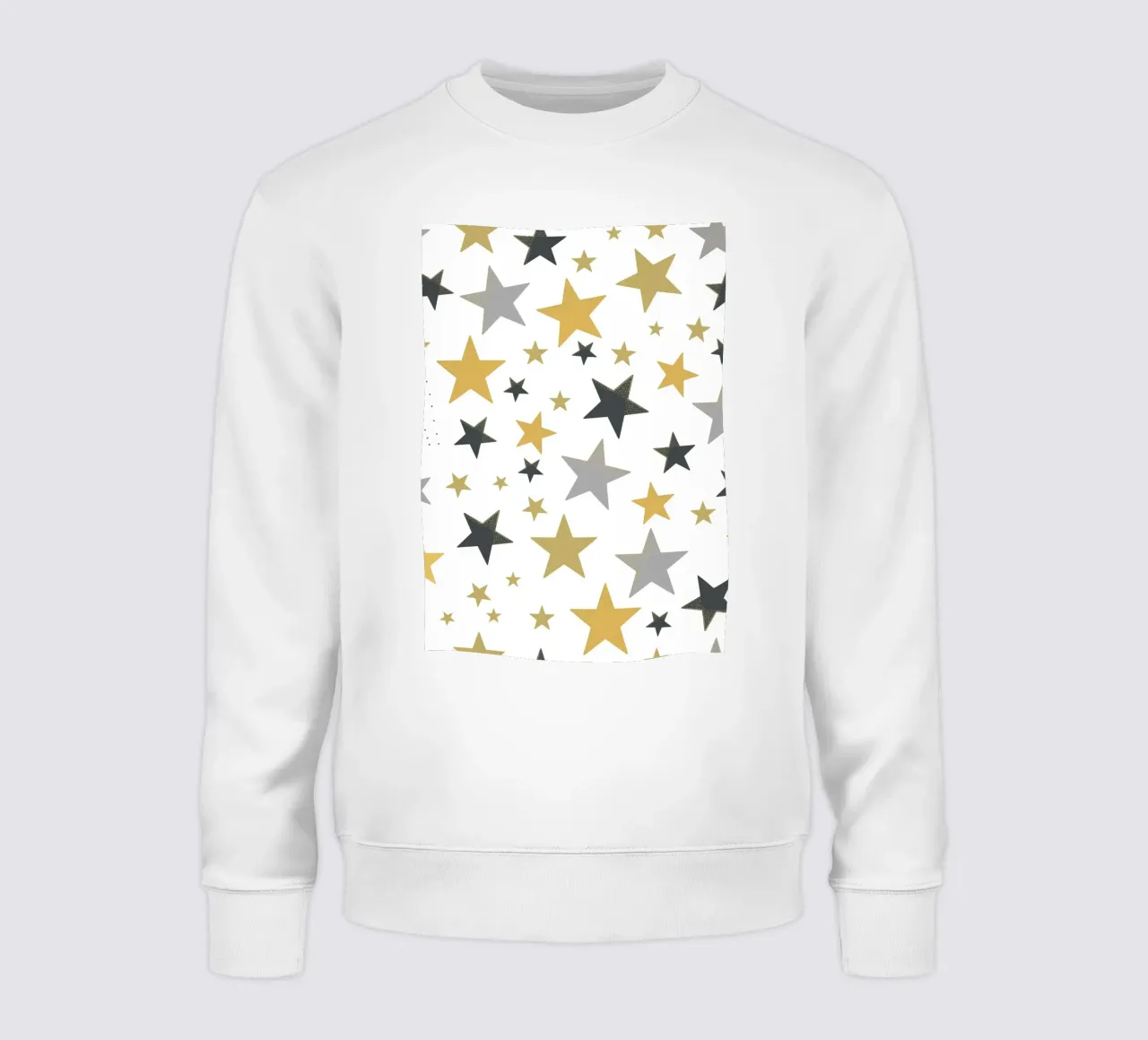 Stelle d'oro e d'argento che brillano felpa da gulsengunel