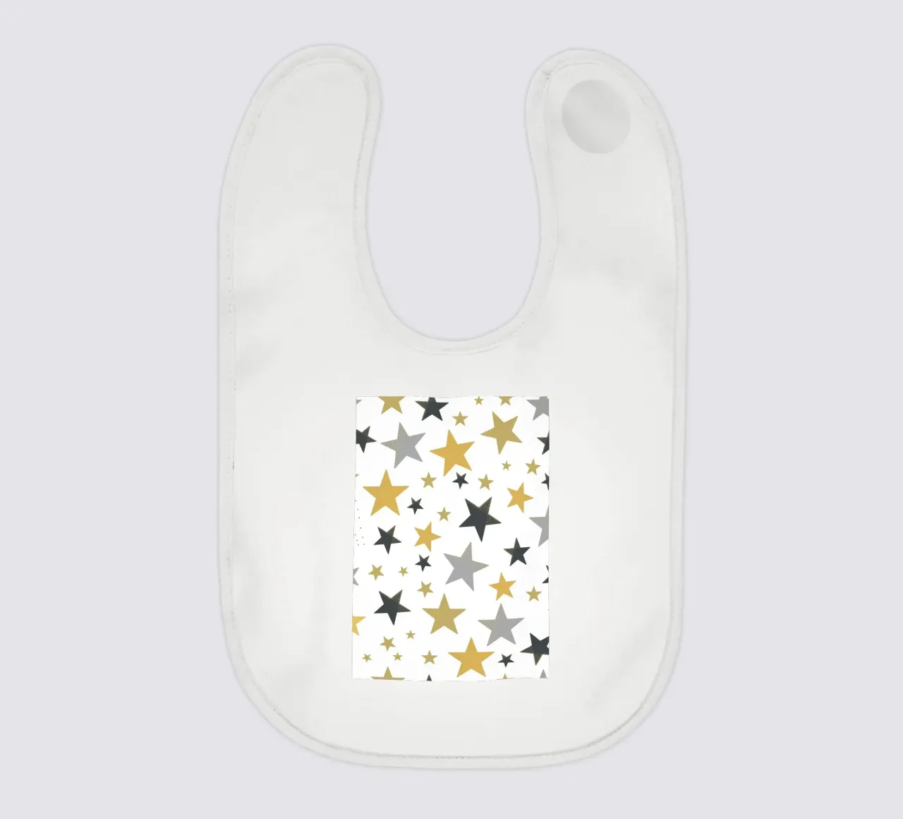 Stelle d'oro e d'argento che brillano bavaglino da gulsengunel