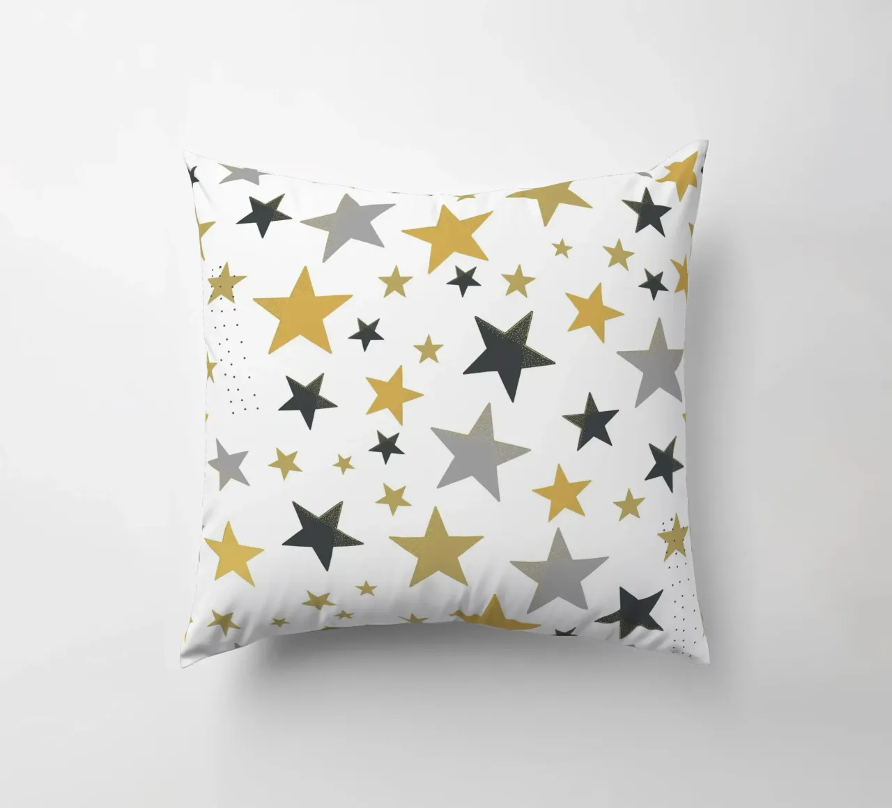 Stelle d'oro e d'argento che brillano cuscino da gulsengunel