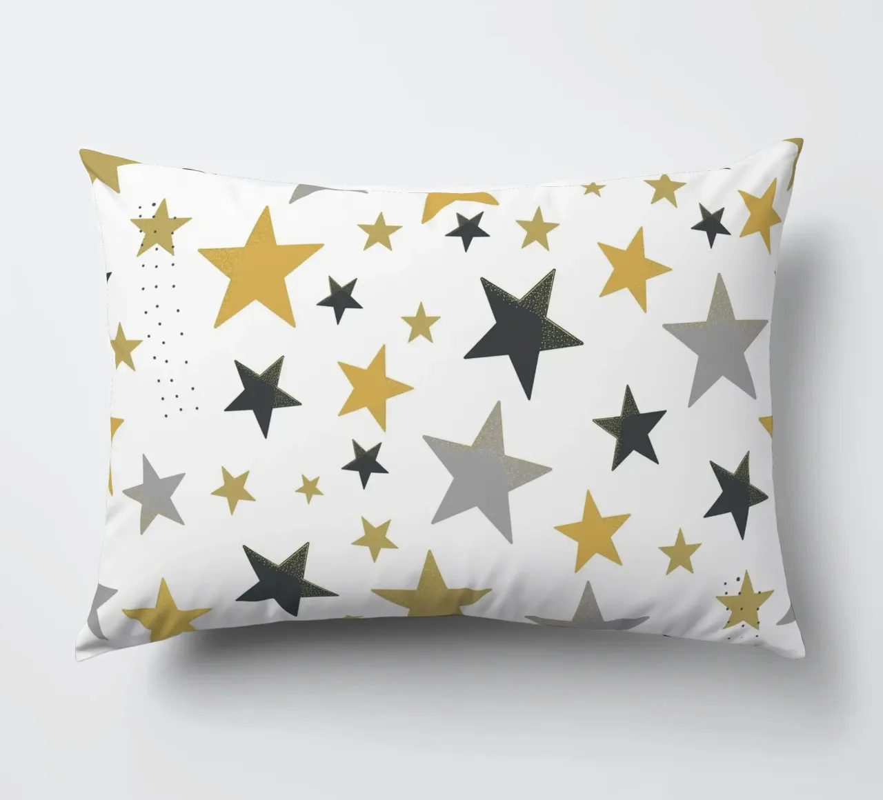 Stelle d'oro e d'argento che brillano cuscino da gulsengunel