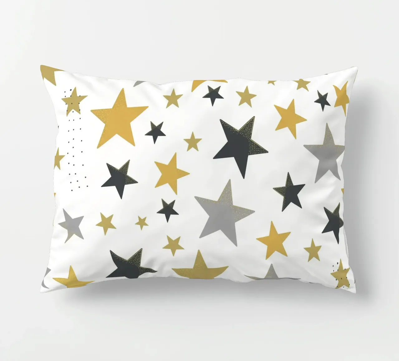 Stelle d'oro e d'argento che brillano cuscino da gulsengunel