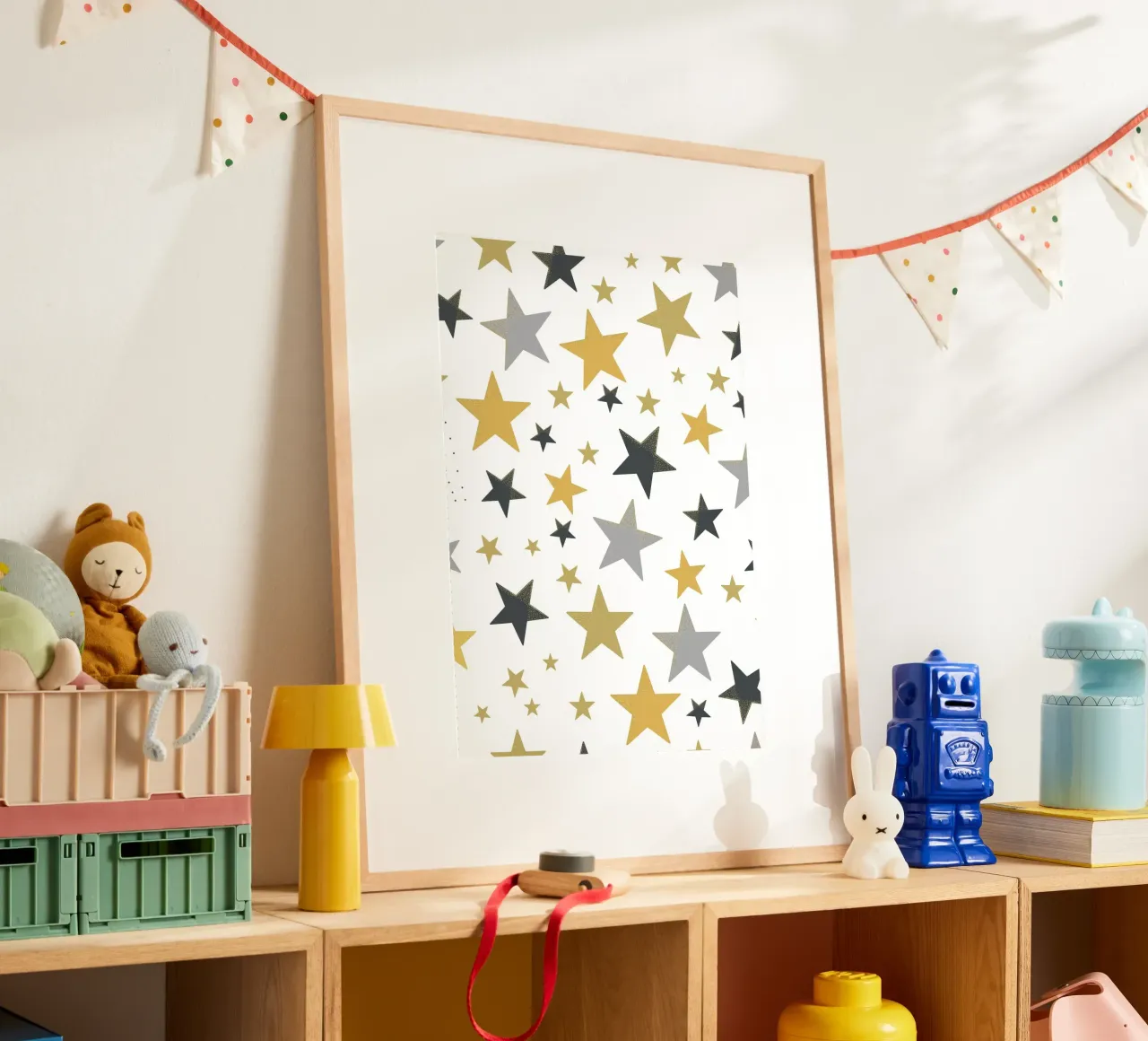 Estrellas brillantes de color plata dorada hahnemühle de gulsengunel