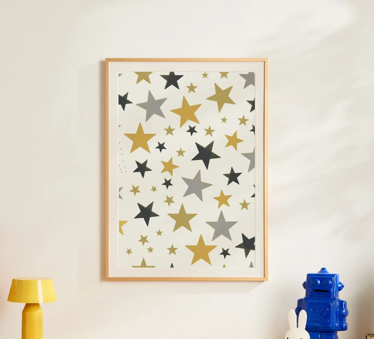 Estrellas brillantes de color plata dorada hahnemühle de gulsengunel
