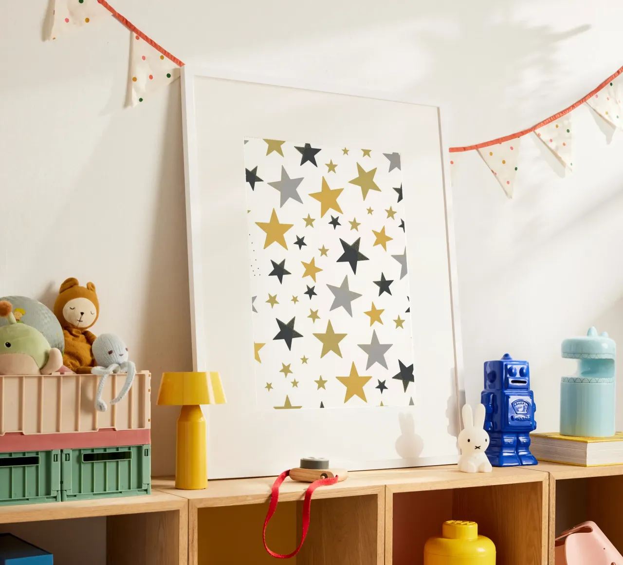Estrellas brillantes de color plata dorada hahnemühle de gulsengunel