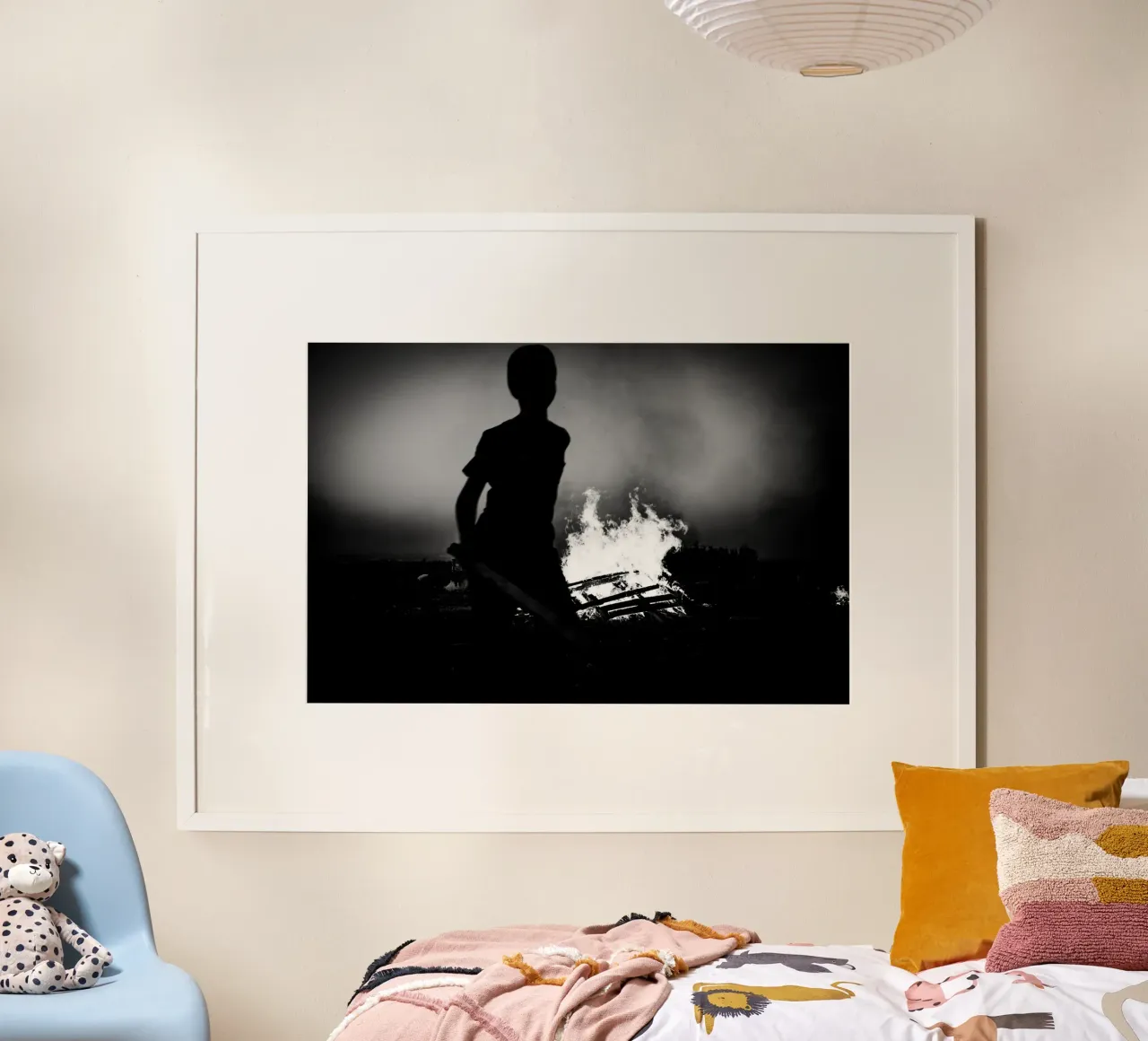 Squadra BaOmer 2 poster con telaio in plastica da Tal Paz-Fridman