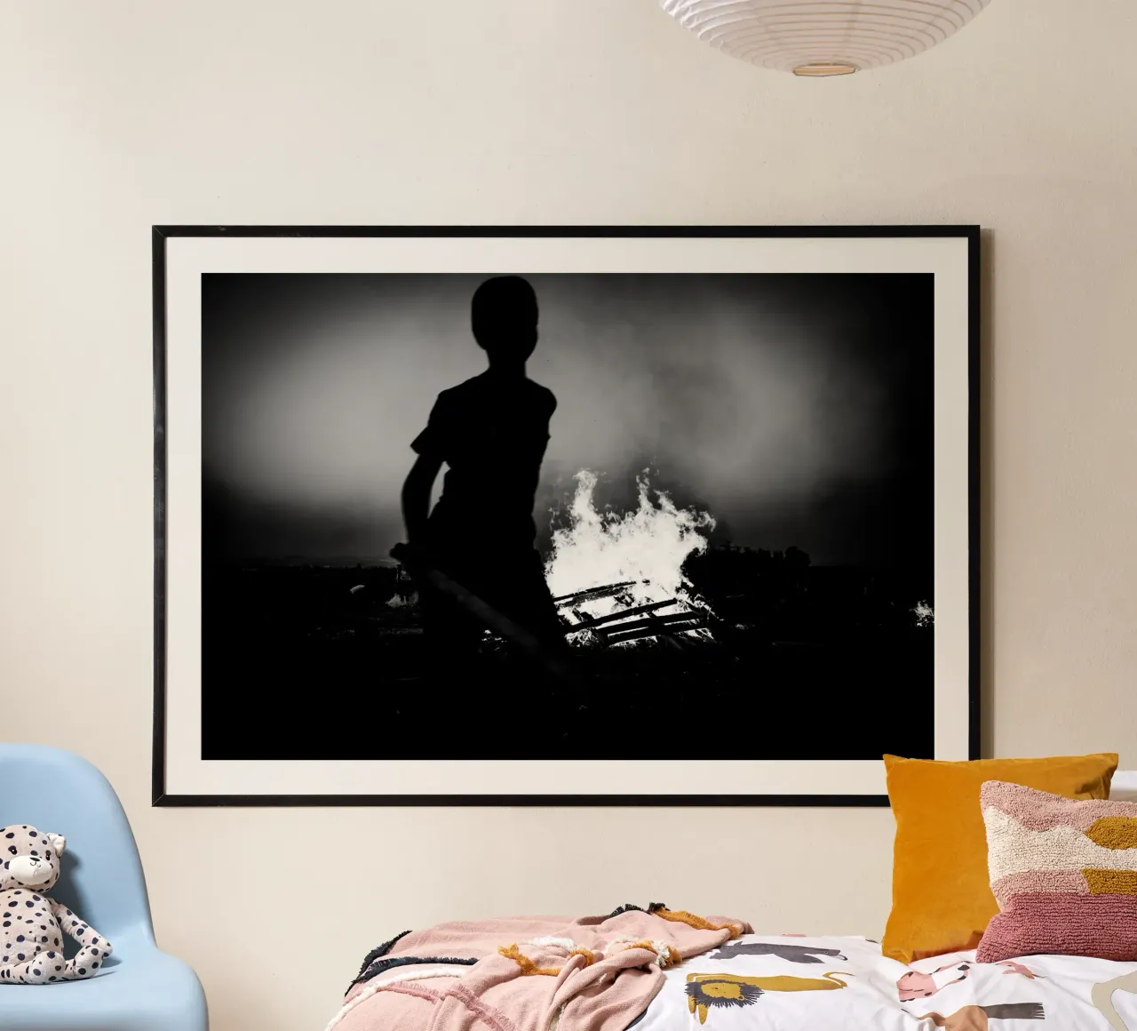 Squadra BaOmer 2 poster con telaio in plastica da Tal Paz-Fridman