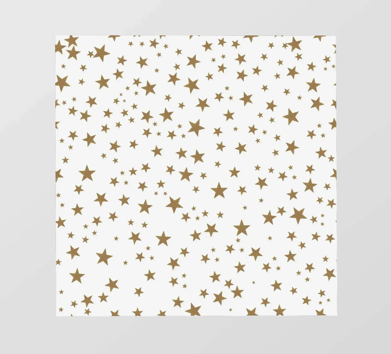 Stelle colorate bianche e dorate brillanti telo in pvc da gulsengunel