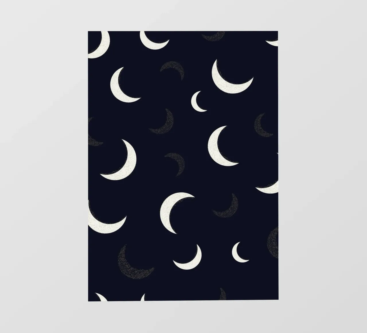 Lune d'oro splendenti telo in pvc da gulsengunel