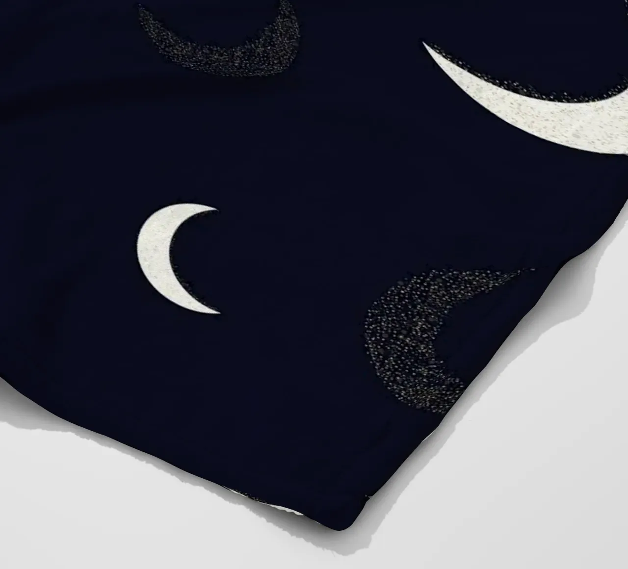 Lune d'oro splendenti coperta in pile da gulsengunel