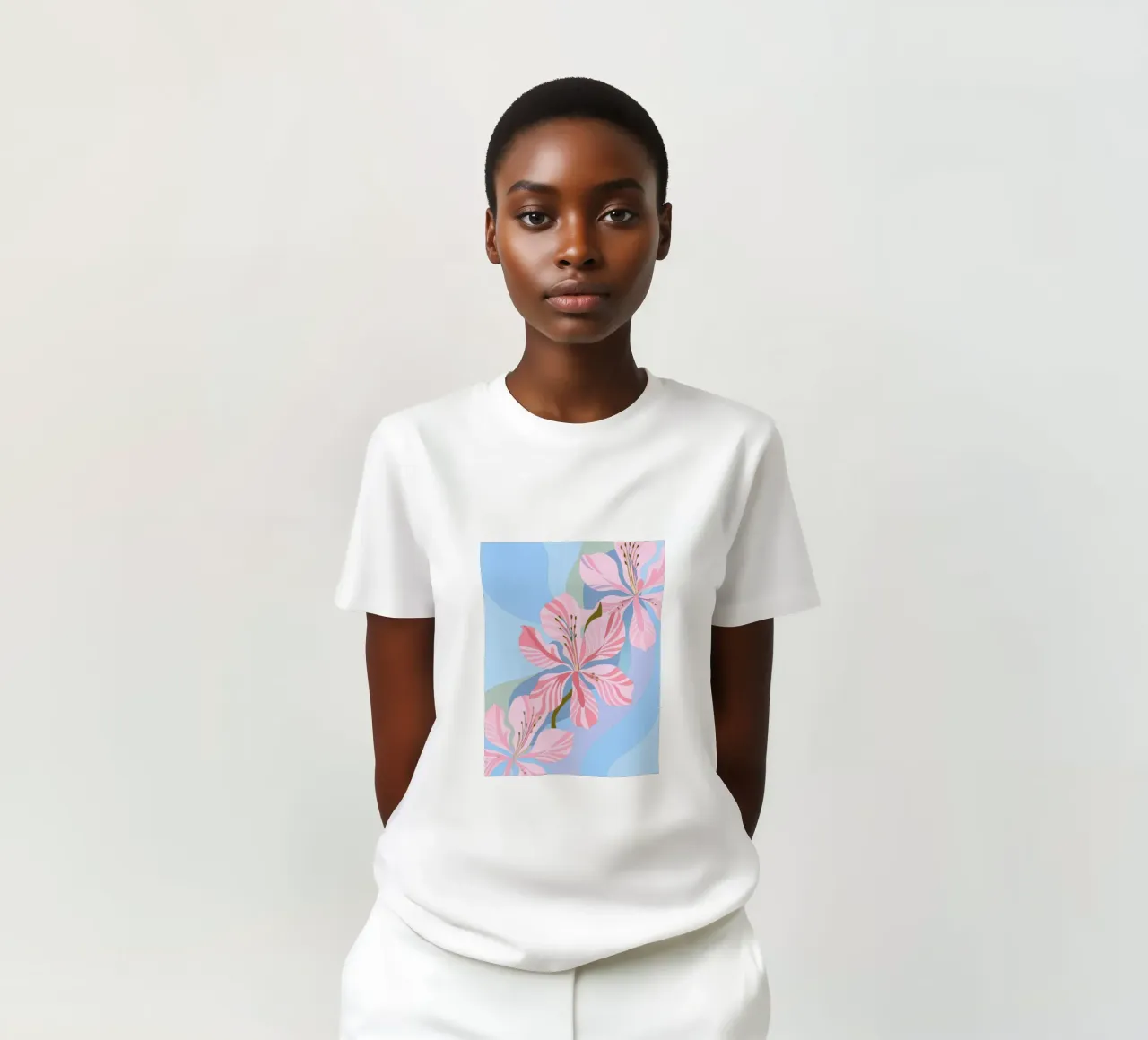 Fiore di Delonix Regia t-shirt da HAPPY SHOP