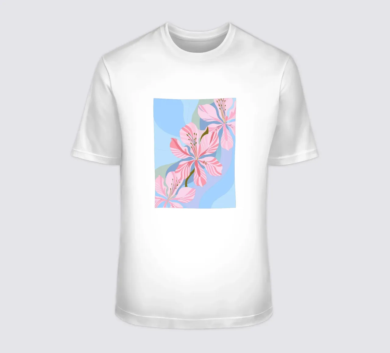 Fiore di Delonix Regia t-shirt da HAPPY SHOP