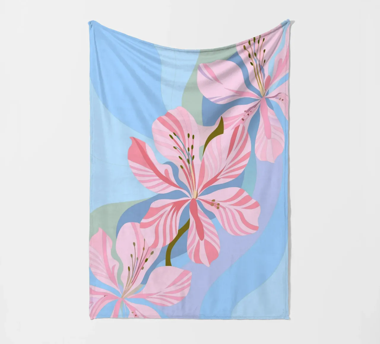 Fiore di Delonix Regia coperta in pile da HAPPY SHOP