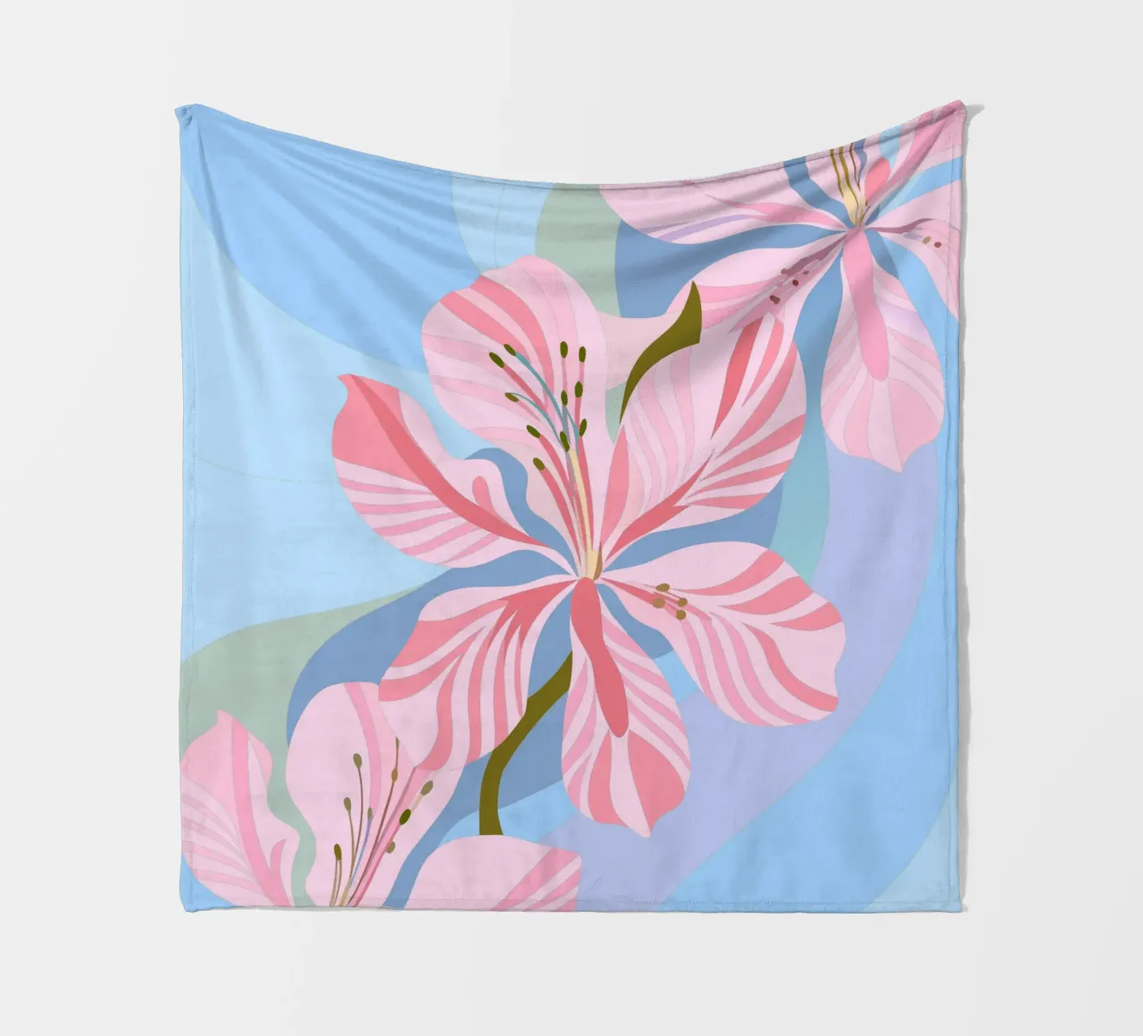 Fiore di Delonix Regia coperta in pile da HAPPY SHOP